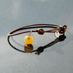 Handmade Necklace Of Health And Protection- Amber..