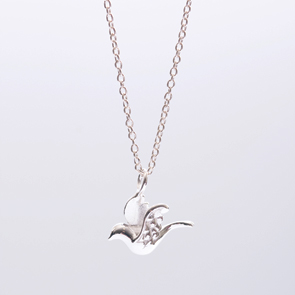Congratulations 40!!- Make A Wish- Symbol Bracelet- Handmade Sterling Silver 925 Pendant On 18cm Long Silver Chain